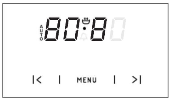 AUTO 80:80 |< | MENU | >|