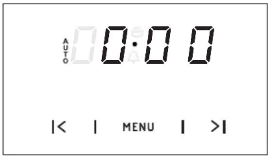 AUTO 0.00 |< | MENU | >|