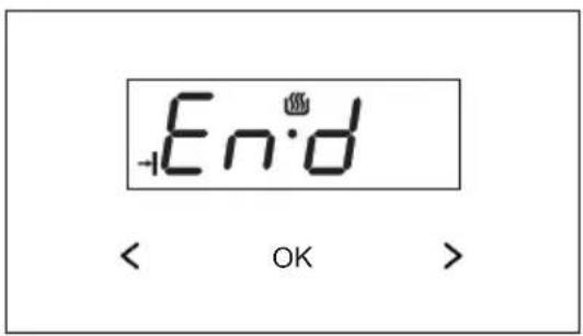 -End < OK >