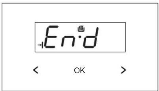 -End < OK >