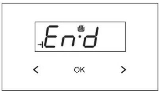 -End < OK >