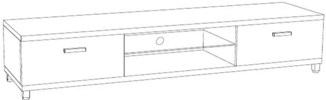 OneConcept Keira Lowboard - 1