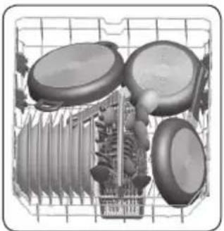 VOX LC12A15BE - Alternative basket loads Lower basket - 1