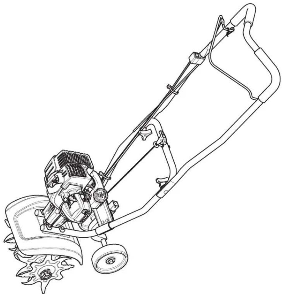 TROY-BILT TB225 - Cultivadora de 2 tiempos - 1