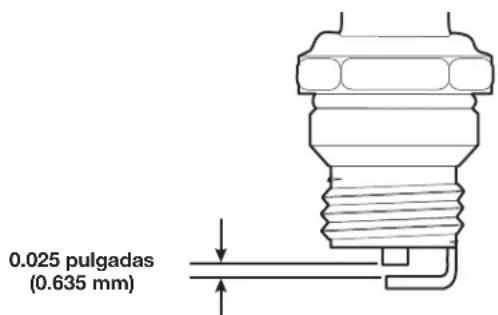 0.025 pulgadas (0.635 mm)
