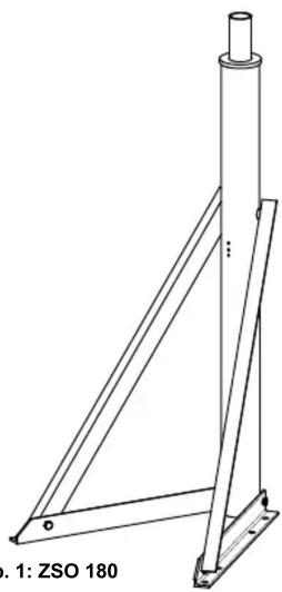 KATHREIN ZSO 180 - ■ Standgestell-Befestigung - 1
