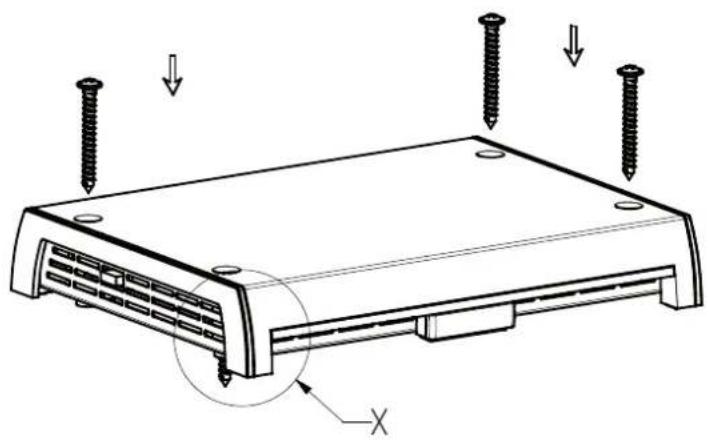 KATHREIN HDP 850 GPS - Material damage to the device by overtightening the screws! - 2