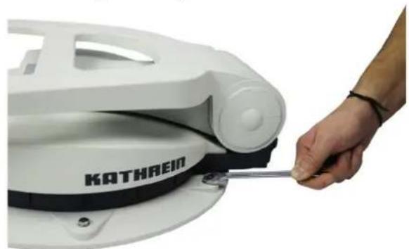 KATHREIN HDP 850 GPS - Installing and Connecting the Turntable - 5