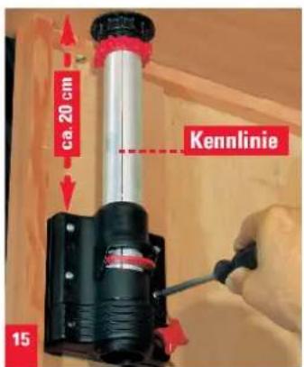 ca. 20 cm Kennlinie 15