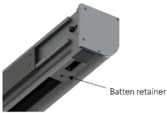 Batten retainer