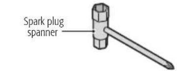 Spark plug spanner