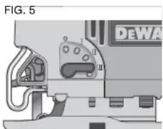 DEWALT DW300 - Orbital o en línea recta (Fig. 5) - 1