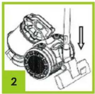 Overmax Aspiri Power - ABROLLEN DER VERSORGUNGSLEITUNG UND AUFBEWAHRUNG - 2