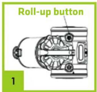 Roll-up button 1