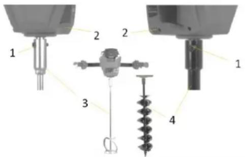 Zipper ZI-EBM40V-AKKU - Zusammenbau - 1