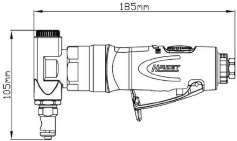 Hazet 9036N-5 - Technische Daten / Geräteelemente - 1