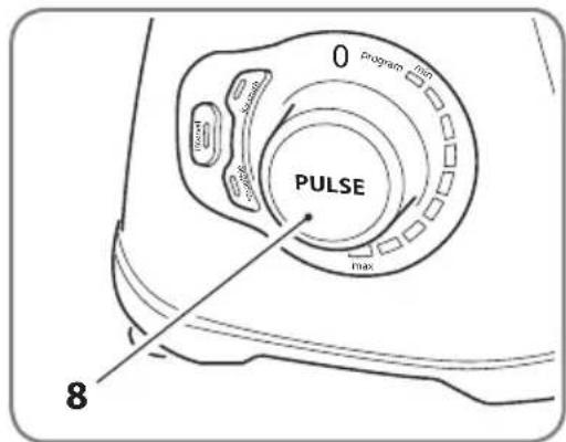 0 program min PULSE max 8