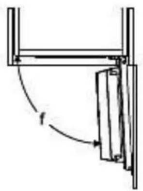 SCHNEIDER SKG 257.4 NF EB - Dimensions of the appliance - 2