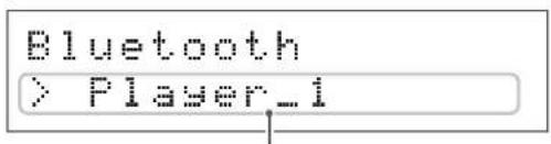 Bluetooth > Player_i