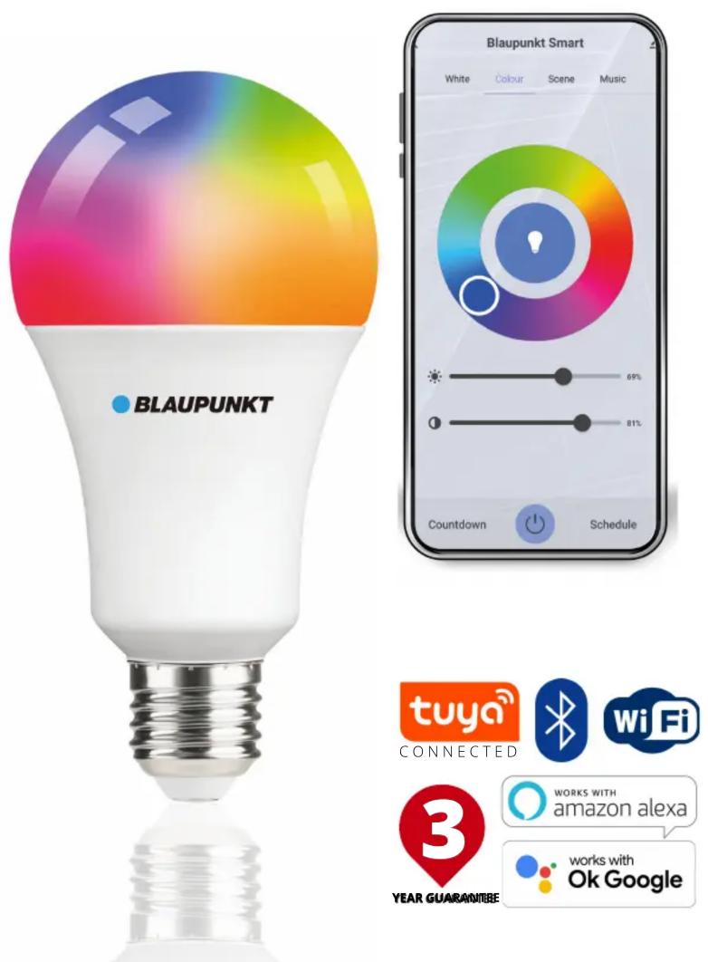 BLAUPUNKT E27-9W-SMART - E27 LIGHT BULB 9W - 1