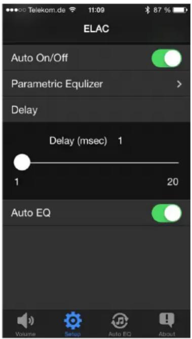 ELAC SUB 2050 - PARAMETRIC EQUALIZER - 1