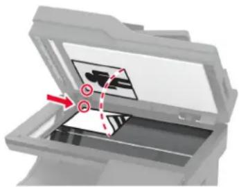 LEXMARK CX730de - Automatische Dokumentenzuführung (ADZ) Scannerglas - 2