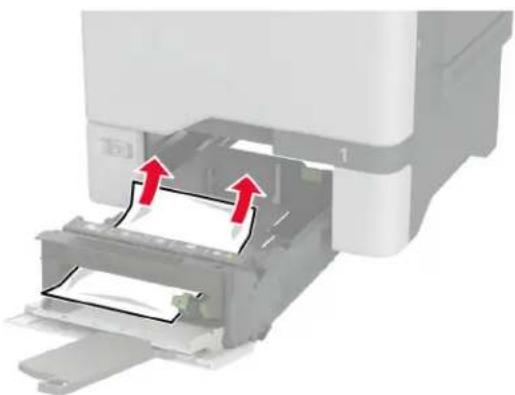LEXMARK CX730de - Papierstau in der Universalzuführung - 1