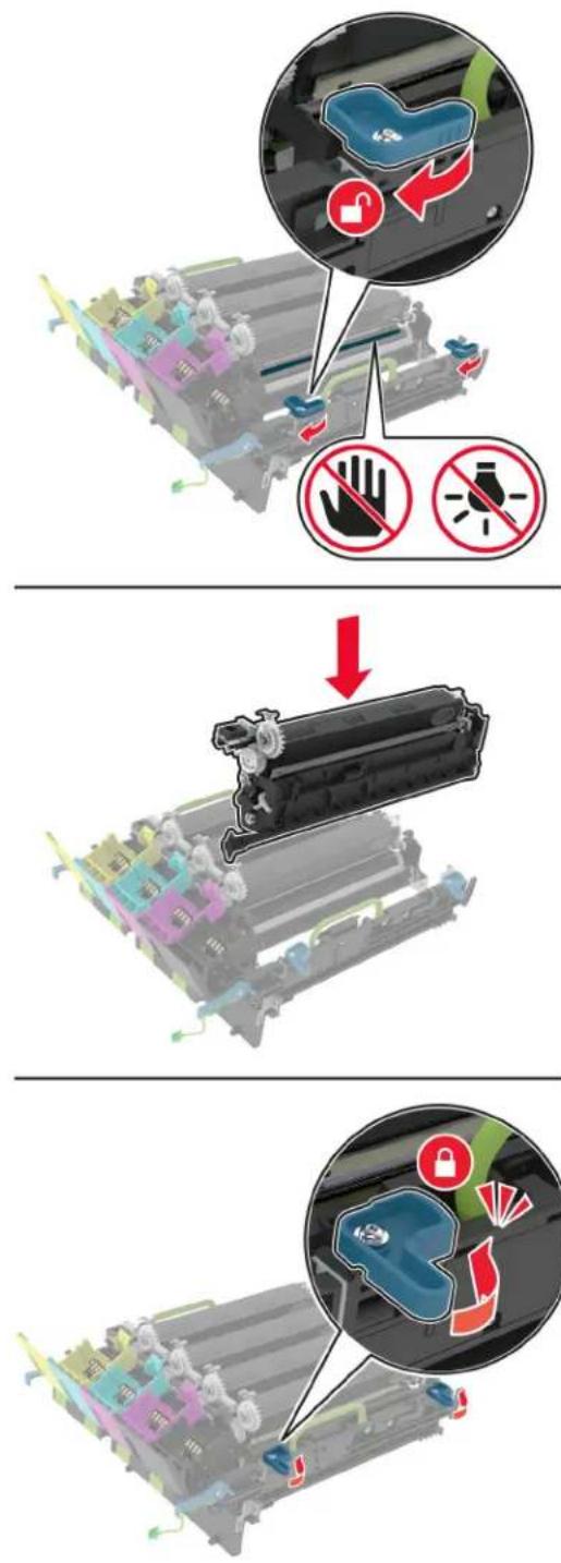 LEXMARK CX730de - Imaging-Einheit Farbe austauschen - 9