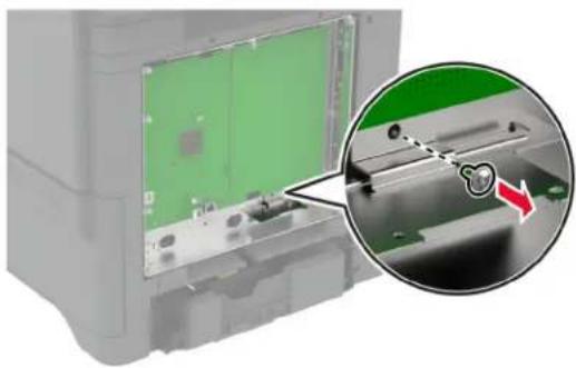 LEXMARK CX730de - Installation der Faxkarte - 4