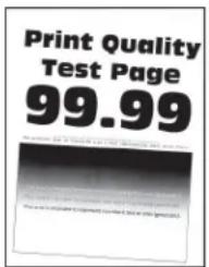 LEXMARK CX730de - Schiefer oder verzerrter Ausdruck - 1