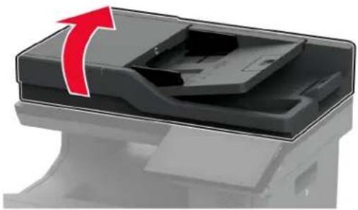 LEXMARK CX730de - Reinigen des Scanners - 1