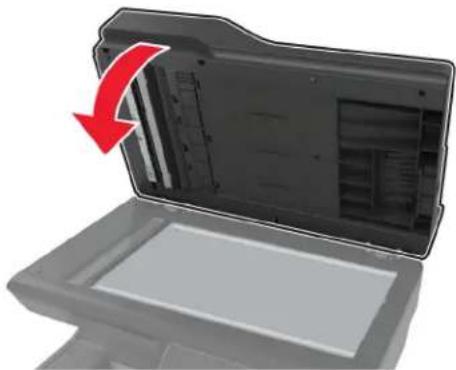 LEXMARK CX730de - Austausch des Scannerglas-Pads - 4
