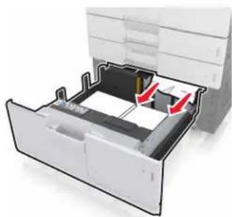 LEXMARK MX912de - [x]-Papierstau, ziehen Sie am 3000-Blatt-Fach und öffnen Sie Klappe D. [24y.xx] - 4