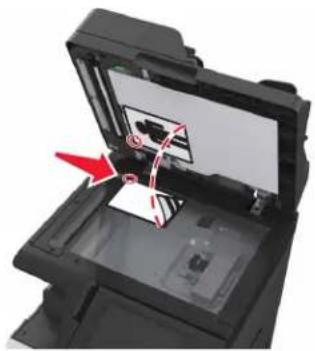 LEXMARK MX912de - Automatische Dokumentenzuführung (ADZ) Scannerglas - 2
