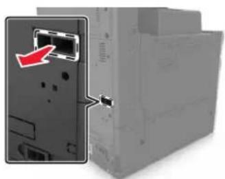 LEXMARK MX912de - Austauschen des Abgasfilters - 1