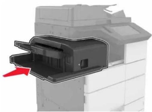 LEXMARK MX912de - Austauschen der Heftklammerkassette im Heftklammer-Finisher - 6