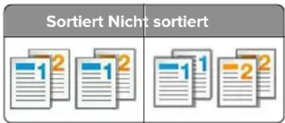 Sortiert Nicht sortiert 1 2 -1 2 -1 1 -2 2