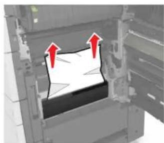 LEXMARK MX912de - [x]-Papierstau, ziehen Sie am 3000-Blatt-Fach und öffnen Sie Klappe F. [24y.xx] - 7