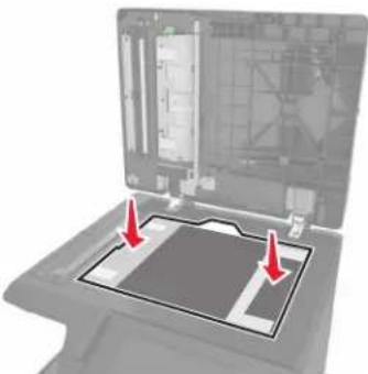 LEXMARK MX912de - Austauschen des ADZ-Scanpads - 4