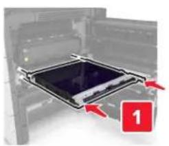 LEXMARK MX912de - Austauschen des Transfermoduls - 10