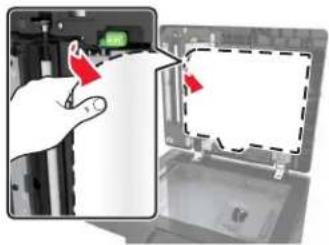 LEXMARK MX912de - Austauschen des ADZ-Scanpads - 2