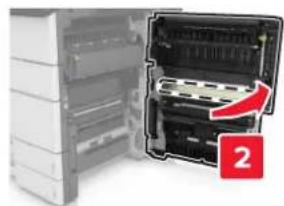 LEXMARK MX912de - Austauschen der Übertragungsrolle - 2