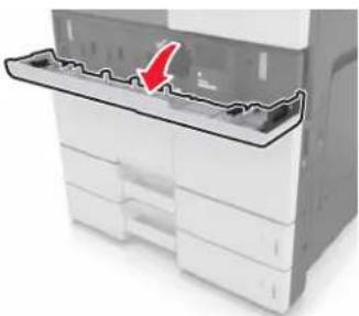 LEXMARK MX912de - Austauschen der Tonerkassette - 1