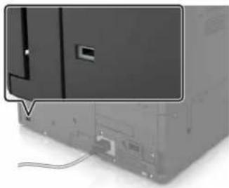 LEXMARK MX912de - Verwenden der Sicherheitssperrfunktion - 1