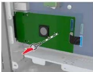 LEXMARK MX912de - Installieren eines Internal Solutions Ports - 8