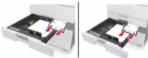 LEXMARK MX910dxe - [x]-Papierstau, ziehen Sie am 3000-Blatt-Fach und öffnen Sie Klappe C. [2yy.xx] - 7