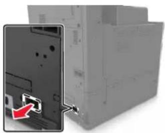 LEXMARK MX910dxe - Austauschen des Ozonfilters - 1