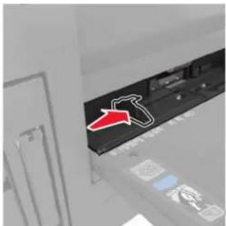 LEXMARK MX910dxe - Einlegen von Druckmedien in die Universalzuführung - 2