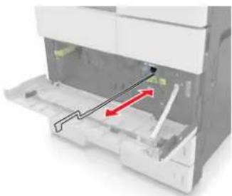 LEXMARK MX910dxe - Reinigung des Laders und der Druckkopflinse - 4