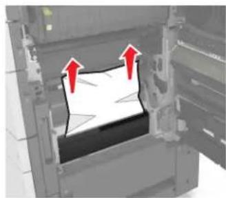LEXMARK MX910dxe - [x]-Papierstau, ziehen Sie am 3000-Blatt-Fach und öffnen Sie Klappe C. [2yy.xx] - 4